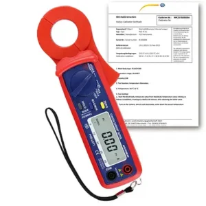 Alicate amperímetro PCE-LCT 1-ICA incl. certificado de calibração ISO