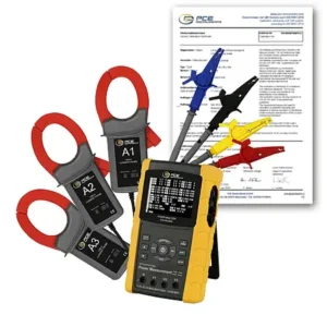 Alicate amperímetro PCE-PA 8000-ICA incl. certificado de calibração ISO