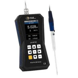 Analisador de água PCE-PH 228LAB-ME3