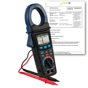 Analisador de potência PCE-GPA 50-ICA incl. certificado de calibração ISO