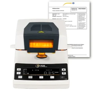 Analisador de umidade PCE-MA 200-ICA incl. certificado de calibração ISO
