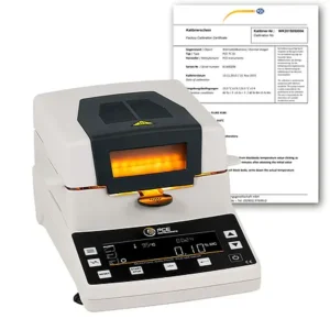Analisador de umidade PCE-MA 100-ICA incl. certificado de calibração ISO