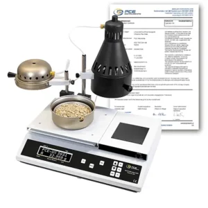 Analisador de umidade PCE-UX 3031-ICA incl. certificado de calibração ISO
