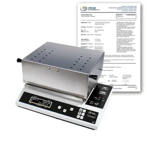 Analisador de umidade PCE-UX 3081WQ-ICA incl. certificado de calibração ISO
