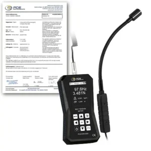 Aparelho automotivo PCE-BTM 2000L-ICA incl. certificado de calibração ISO