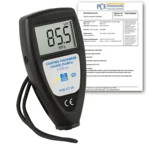 Aparelho automotivo PCE-CT 28-ICA incl. certificado de calibração ISO