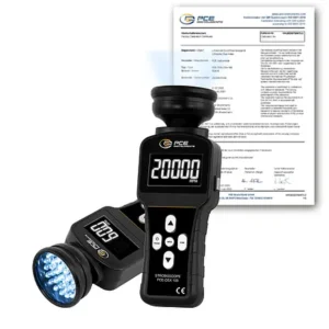Aparelho automotivo PCE-DSX 100-ICA incl. certificado de calibração ISO