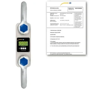 Balança de gancho PCE-DDM 20WI-ICA incl. certificado de calibração ISO
