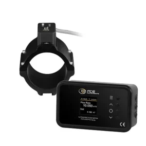 Caudalímetro de instalação fixa PCE-UFM 50PVC