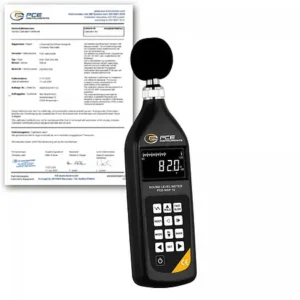 Controlador ambiental PCE-NSP 10-ICA incl. certificado de calibração ISO