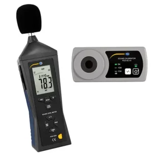 Data logger medição do nível sonoro com calibrador acústico PCE-322-SC43