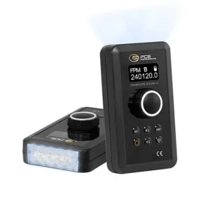 Estroboscópio PCE-DSX 15 mede rotações e vibrações