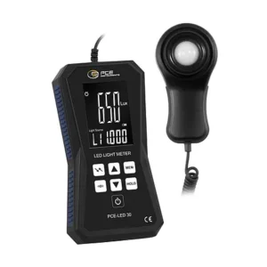 Medidor de iluminação LED PCE-LED 30