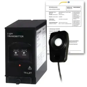 Medidor de iluminação PCE-LXT-TRM-ICA Inclui certificado de calibração ISO