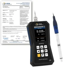 Medidor de pH PCE-PH 228LAB-HTE-ICA incl. certificado de calibração ISO