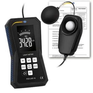 Medidor de prevenção e segurança no trabalho PCE-LMD 10 incl certificado ISO