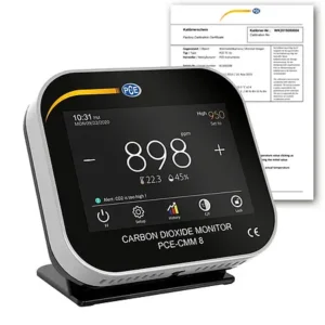 Medidor de temperatura PCE-CMM 8-ICA inclui certificado de calibração ISO