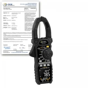 Medidor HVAC/R PCE-CM 6-ICA inclui certificado de calibração ISO