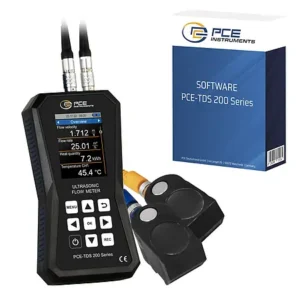 Medidor ultrassônico de vazão PCE-TDS 200 M-SW-KIT incl. software