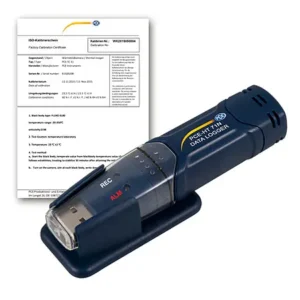 Termohigrômetro USB PCE-HT 71N inclui certificado de calibração