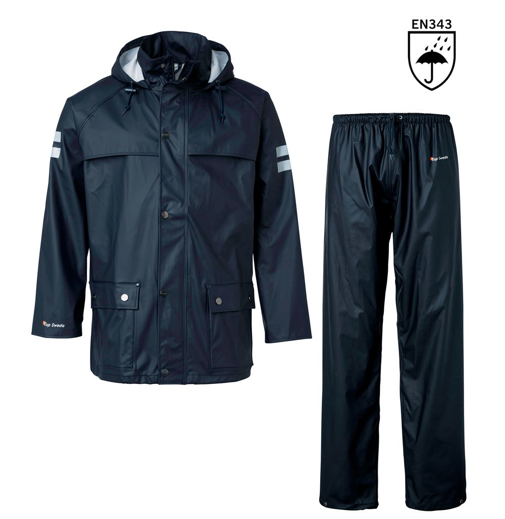 Top Swede Conjunto de Chuva
