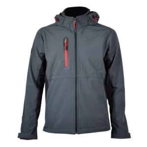 Casaco softshell com capuz de 3 camadas - modelo MURRAY