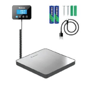 Balanças industriais - 200 kg/10 g - Balança comercial de alta precisão com função de seguro/tare