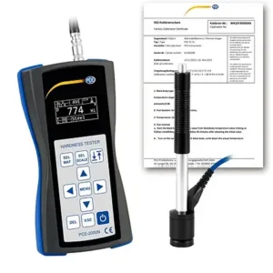 Verificador de material PCE-2000N-ICA incl. certificado de calibração ISO