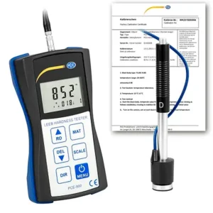 Verificador de material PCE-900-ICA Inclui certificado de calibração ISO
