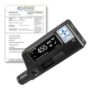 Verificador de material PCE-950-ICA Inclui certificado de calibração ISO