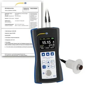 Verificador de material PCE-TG 300-HT5-ICA Inclui certificado de calibração ISO