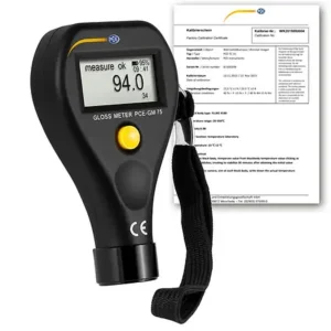 Verificador de superfícies PCE-GM 75-ICA incl. certificado de calibração ISO