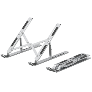 Suporte Ergonômico Ajustável em Alumínio, Leve, Dobrável e Portátil